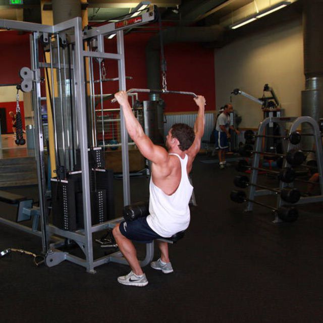 Lat Pulldown by Kriss M. Exercise Howto Skimble