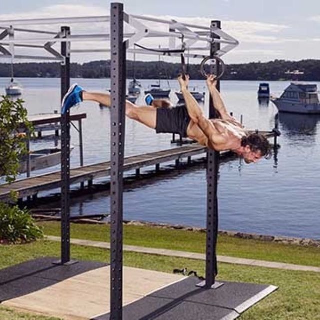 Back Lever Straddle Push by Damien R. Exercise Howto Skimble