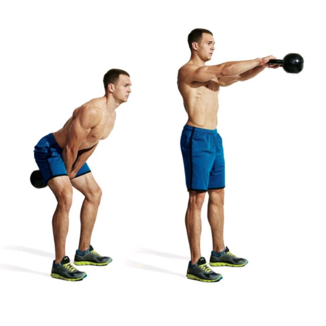 Shoulder Kettlebell 12 Kg by Daan P. Exercise Howto Skimble