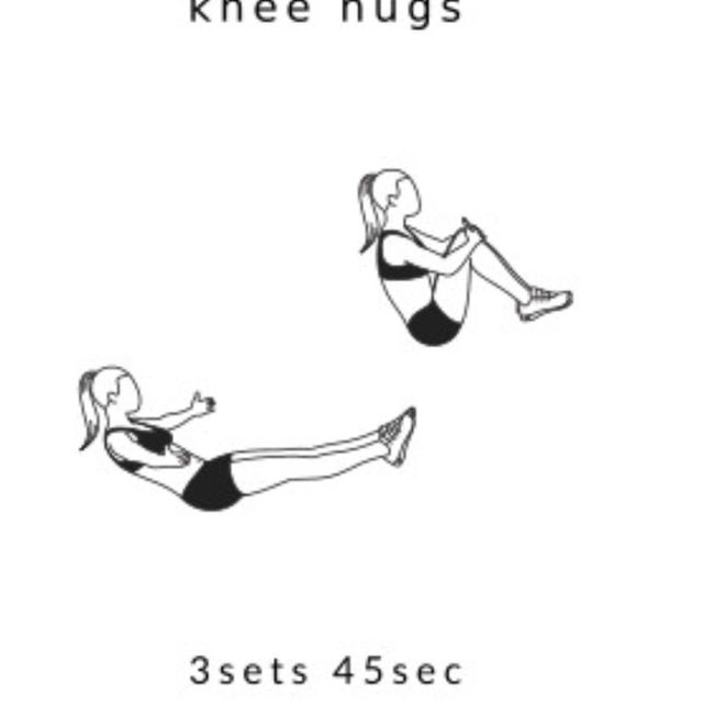 Hug The Knees by Jess Exercise Howto Skimble