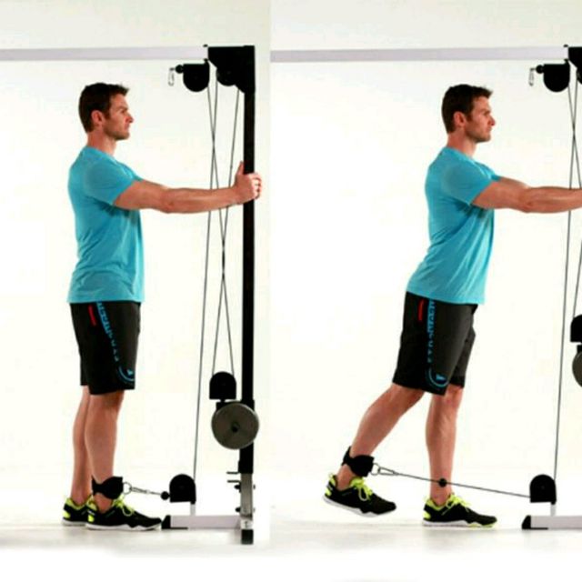 Standing Glute Activator by Alonzo Brown Exercise Howto Skimble