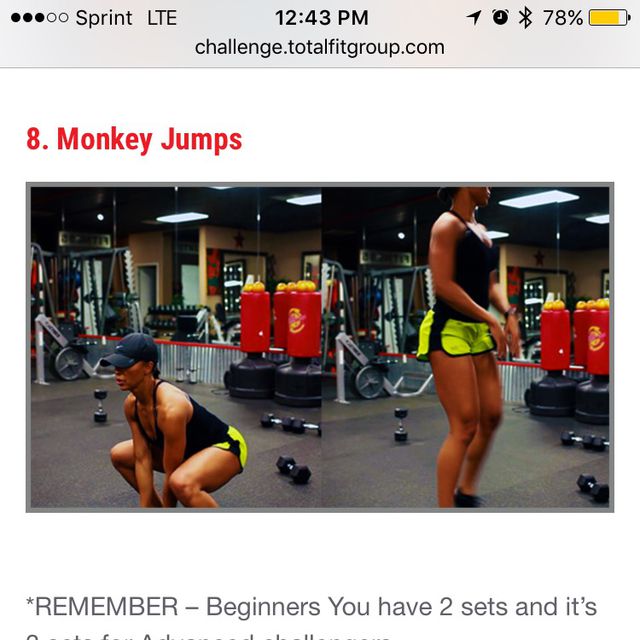 Monkey Jumps by Lisa White Exercise Howto Skimble