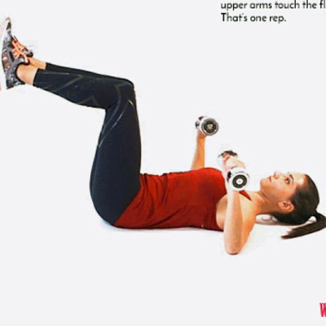 Chest Press Elevated Legs by Sonia R. Exercise Howto Skimble