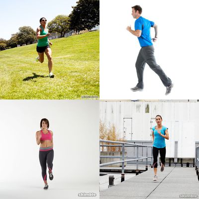 running