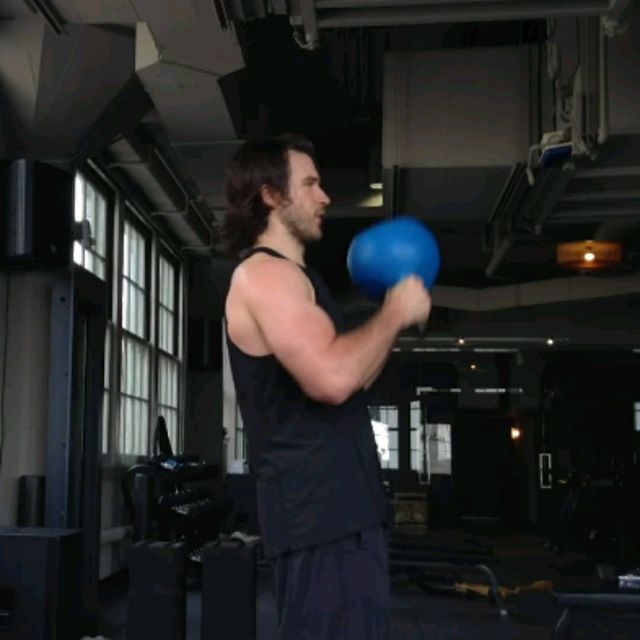 Kettlebell Pullovers by Brian Dignadice Exercise Howto Skimble