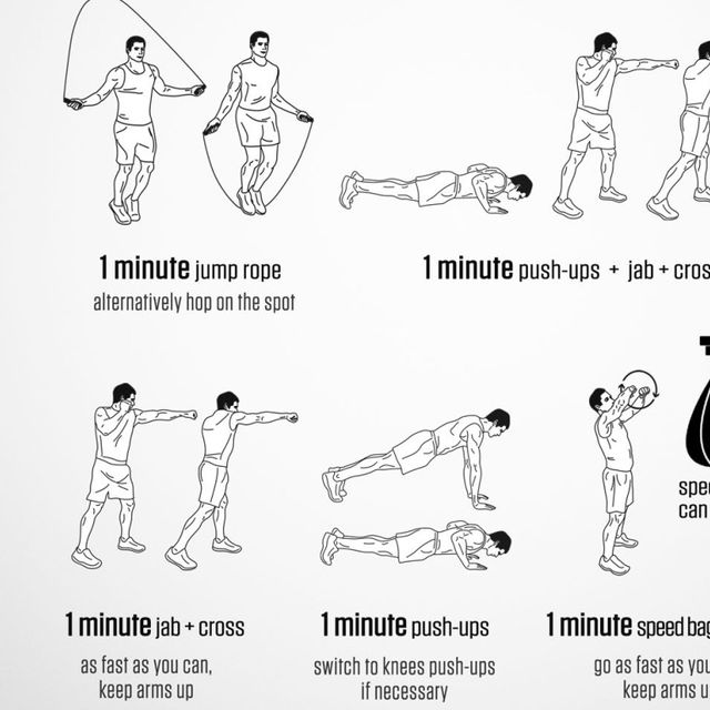 Jab And Hook Exercise Howto Workout Trainer by Skimble