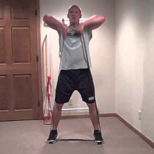 High Pull With Resistance Bands by Virgie M. Exercise Howto Skimble