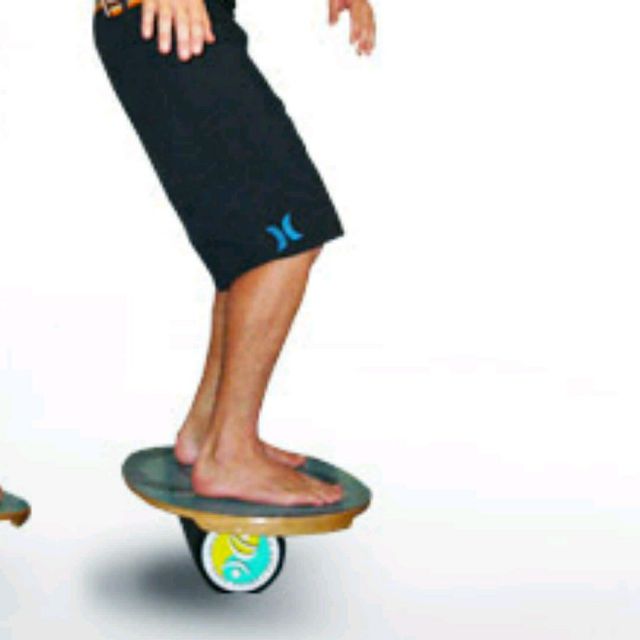Balance Boarding With Vertical Roll by Geo Dem Exercise Howto Skimble