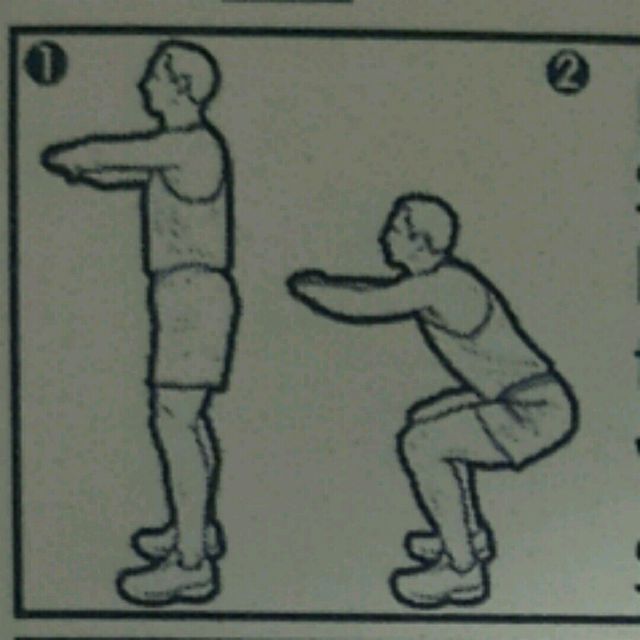 Body Weight Deep Squat by Mazza D. Exercise Howto Skimble