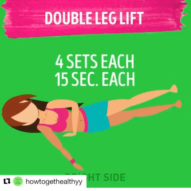 Double Leg Lift Left Exercise Howto Workout Trainer by Skimble