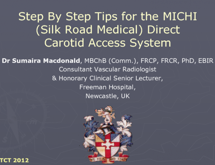 Step-by-Step Tips for the MICHI (Silk Road Medical) Direct ...