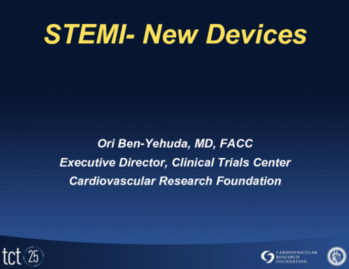 The Emergence of New-STEMI Devices: Creative Clinical Trial Pathways ...