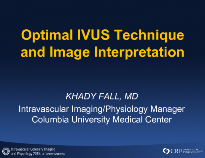 Optimal IVUS Technique and Image Interpretation | tctmd.com