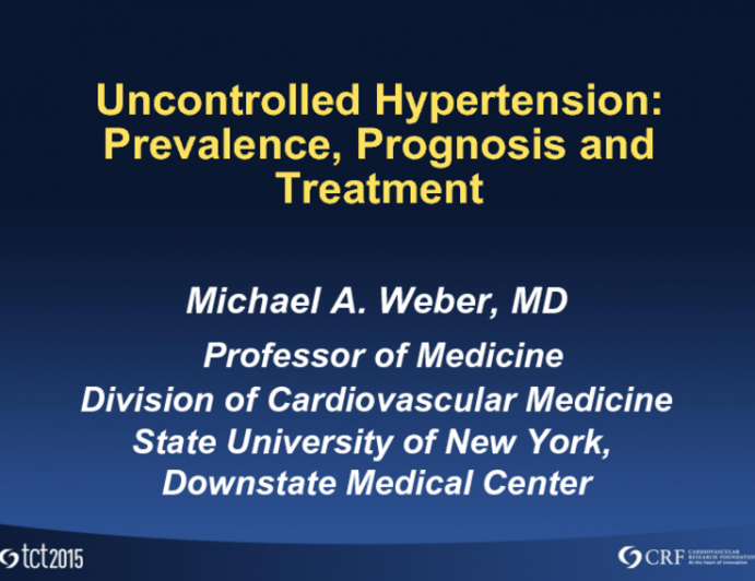 Uncontrolled Hypertension Prevalence, Prognosis, and Treatment