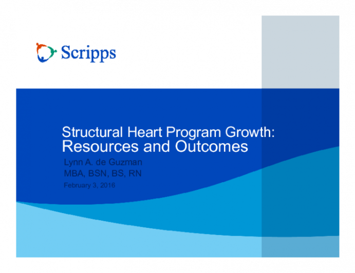 Structural Heart Program Growth Resources and
