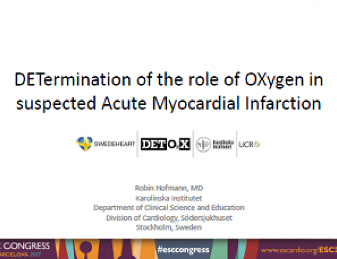 Determination Of The Role Of Oxygen In Suspected Acute Myocardial Infarction Tctmd Com