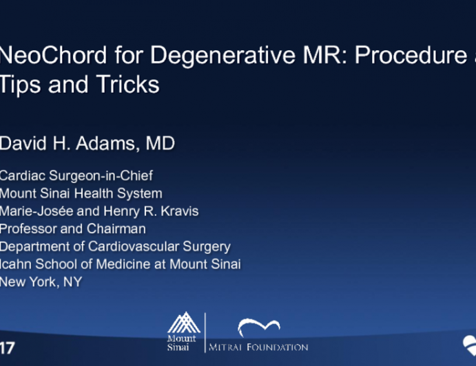 Neochord For Degenerative Mr Procedure And Tips And Tricks Tctmd Com There is an introductory statement or title that gives the aim or goal of the procedure, followed by a list of materials that try and tip the wax into the mould quickly, all in one go, to minimise spillage and air bubbles. tctmd