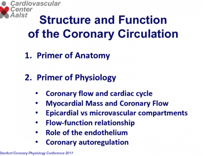 Structure And Function Of The Coronary Circulation Tctmd Com