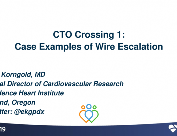 CTO Crossing 1 Case Examples of Wire Escalation