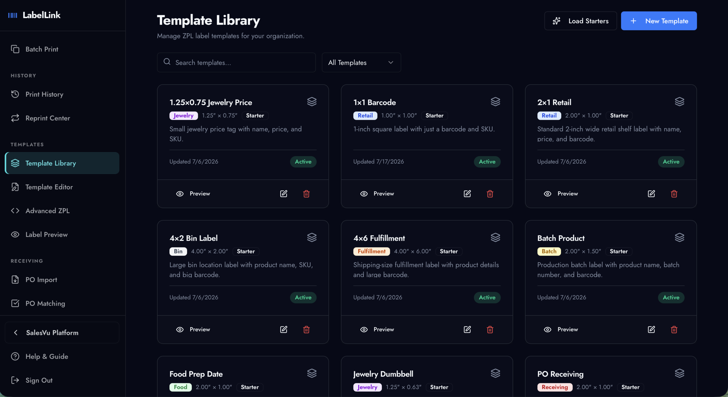 Label Link screenshot 1