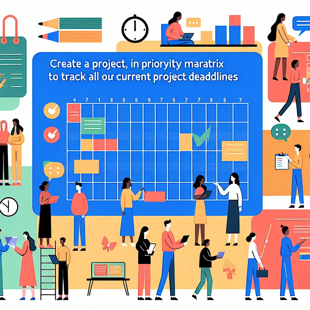 Project Deadline Tracker for Priority Matrix