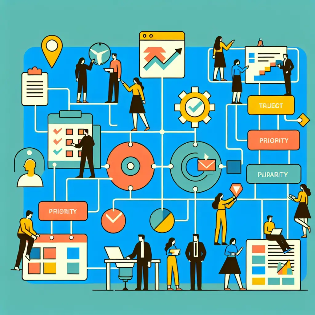Team Workflow Management Project template in Priority Matrix