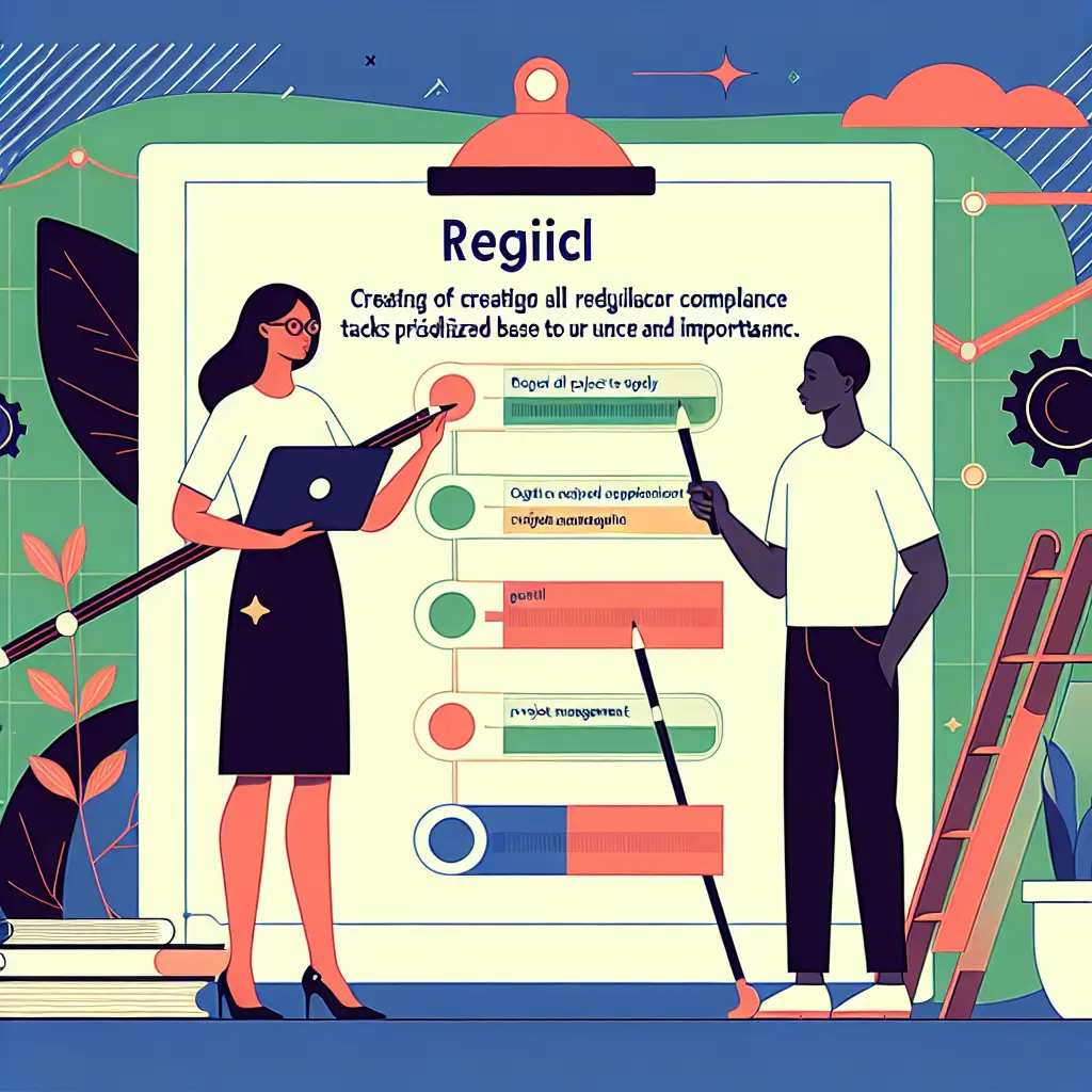 Regulatory Compliance Task Management for Priority Matrix