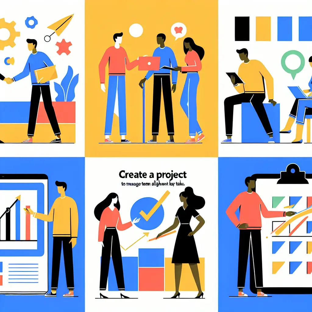 Team Task Management and Communication Enhancement template in Priority Matrix