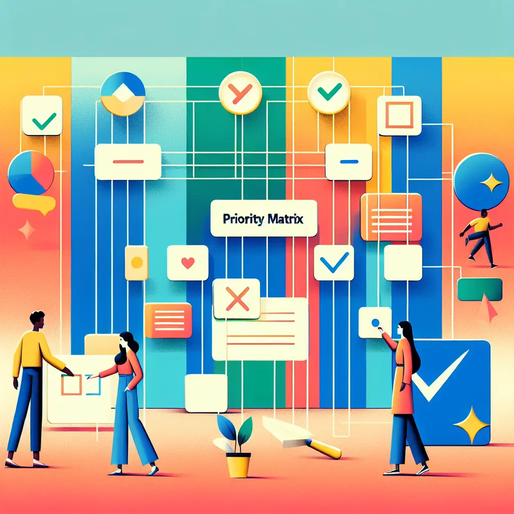 Project Management with Priority Matrix for Priority Matrix