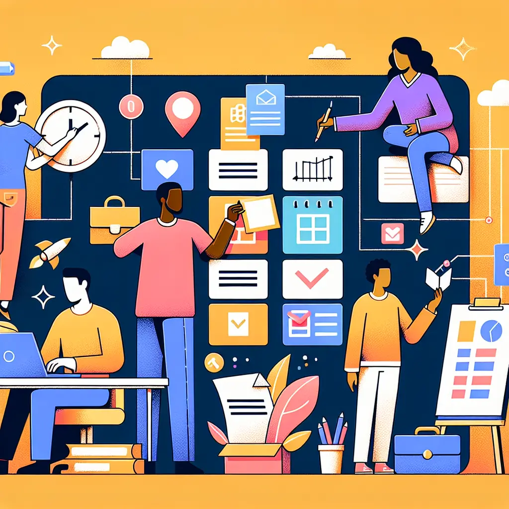 Team Project Setup and Collaboration template in Priority Matrix