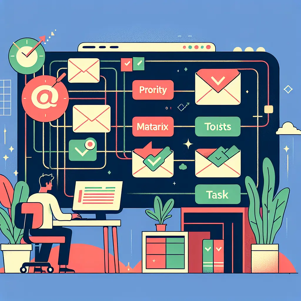 Email-to-Task Conversion and Prioritization for Priority Matrix