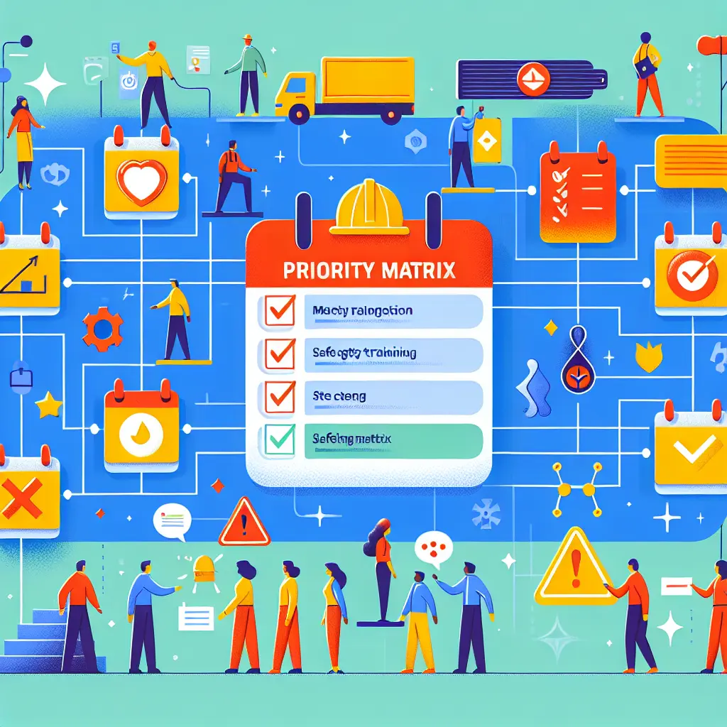 Staff Training Management Project for Priority Matrix