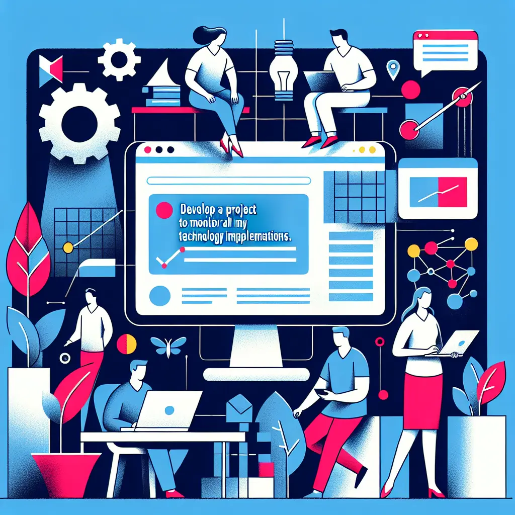 IT Project Timeline and Progress Updates for Priority Matrix