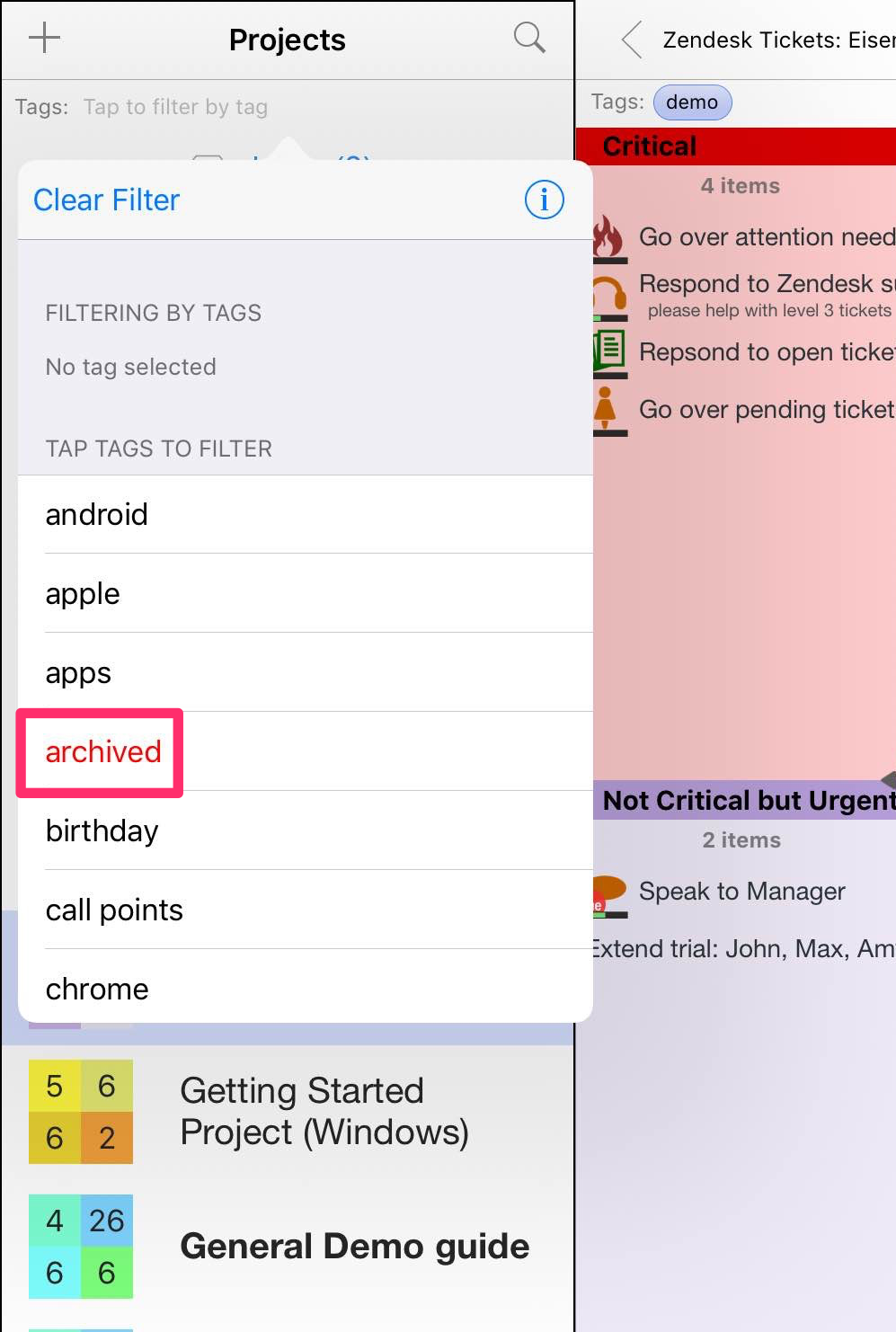 How to Restore Seemingly Lost Items on iPad « Priority Matrix Help