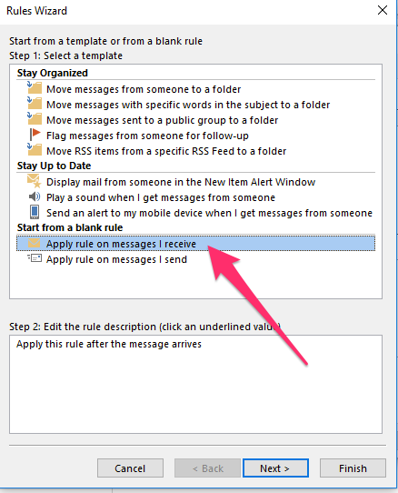 How to automatically forward emails in outlook