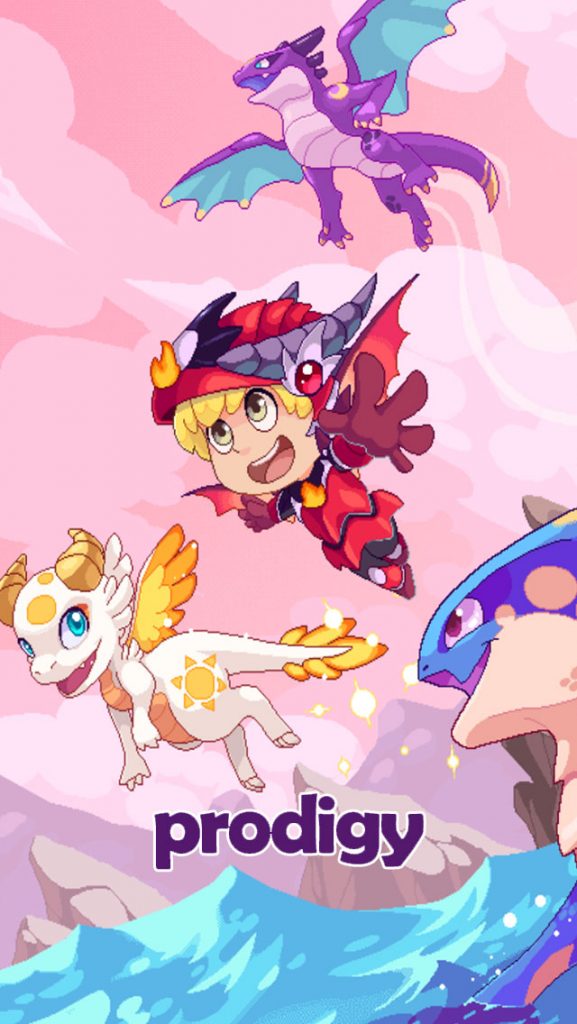 Prodigy math game dragons knight