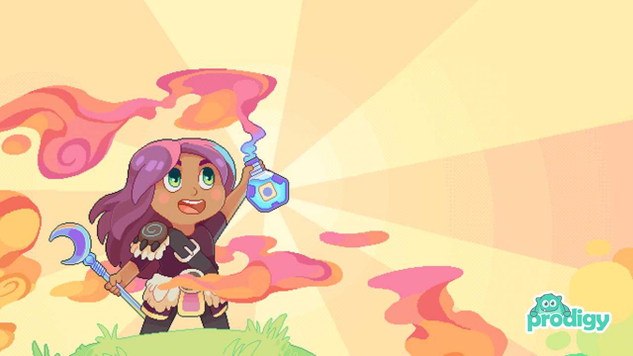Prodigy Math Game Potion Girl