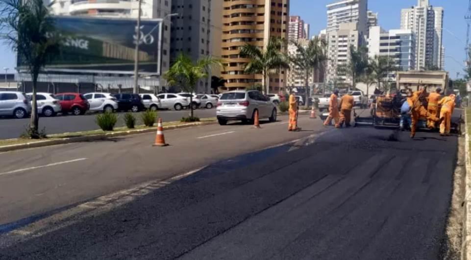 Começam as obras de recape na avenida Ayrton Senna