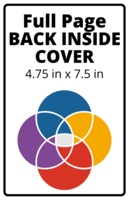 Playbill Advertising Back Inside Cover