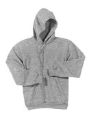 Gray Hooded Sweatshirt Pullover 