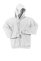 White Hooded Sweatshirt Pullover 