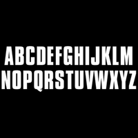 Custom Name (2" White Letters/Numbers)