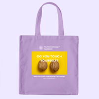 Chemotherapy Foundation Tote Bag - Check Your Nuts