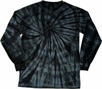 Black Tie-Dye Long Sleeve 