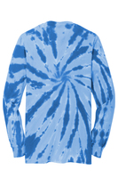 Royal Blue Tie-Dye Long Sleeve