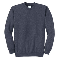 Heather Navy Crewneck
