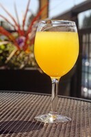 Free Non-Alcoholic Mimosa for Mom!