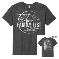 Family Fest 2026 - Short Sleeve T-shirt - Size Small