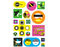 SummerWorks 35th Anniversary Sticker Sheet