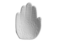 Mandala Palm Spoon Rest